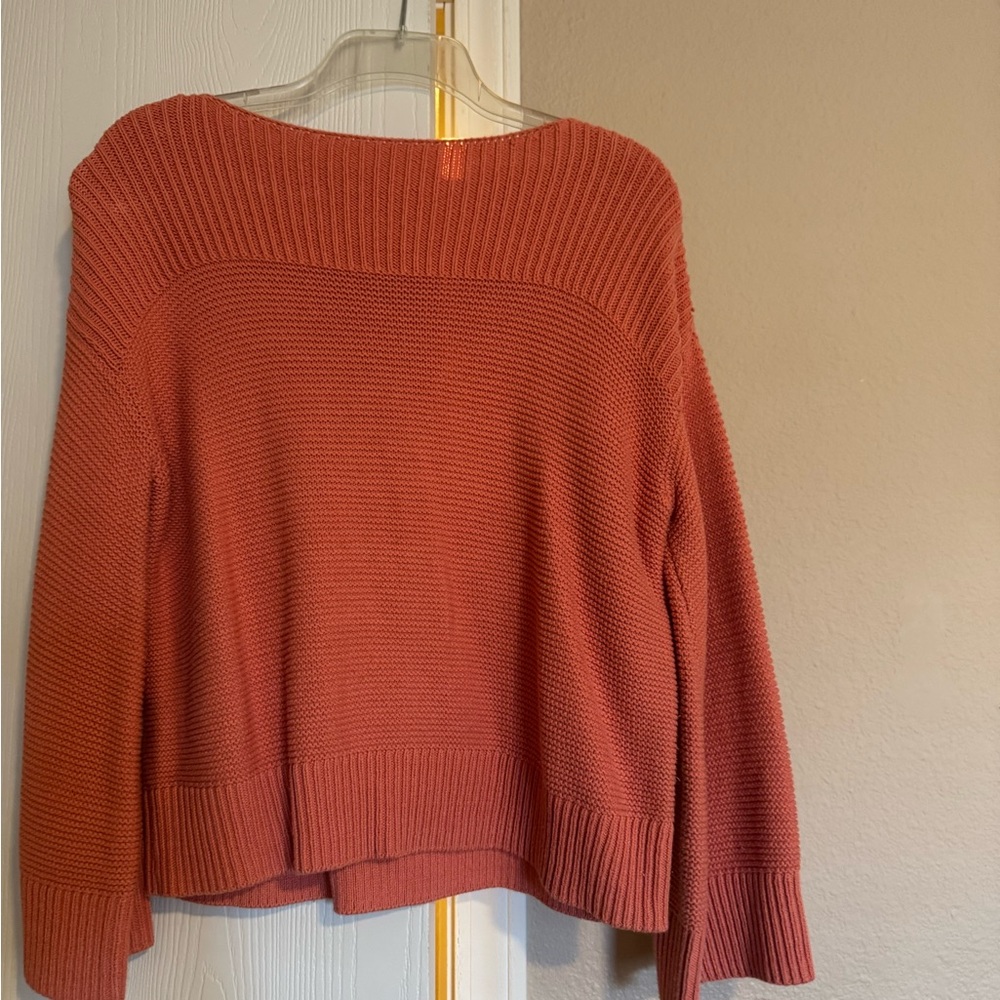 Cozy Knit Sweater in Rust